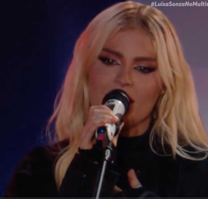 Luísa Sonza faz homenagem para Marília Mendonça, em sua primeira participação no <i>Rock in Rio</i>