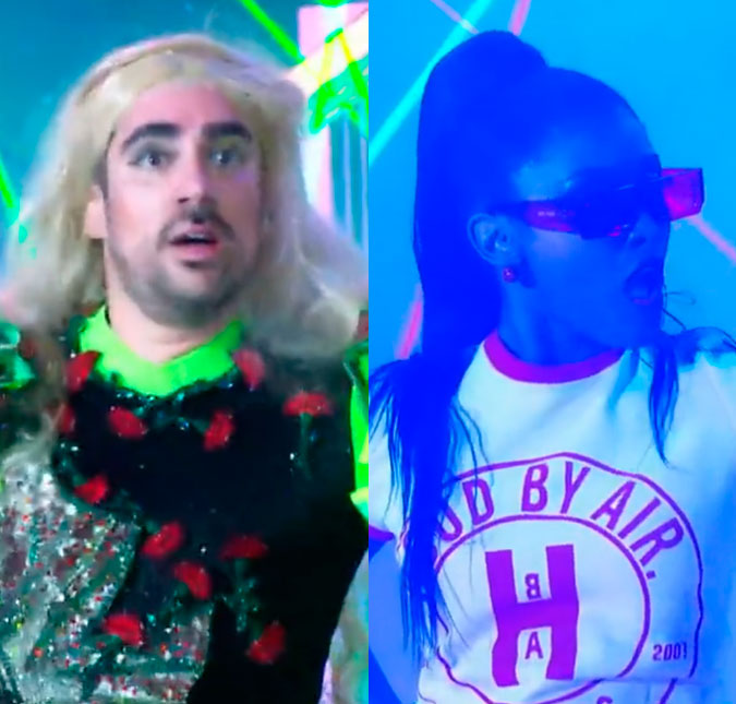 Internautas reagem a Marcelo Adnet como Joelma e Erika Januza como Rihanna no <i>Batalha do Lip Sync</i>