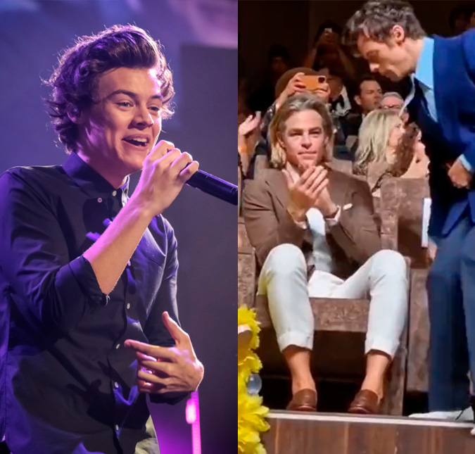 Harry Styles se envolve em polêmica após supostamente cuspir em Chris Pine durante o <i>Festival de Veneza</i>
