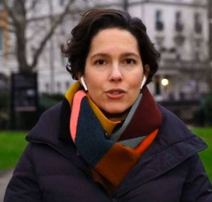 Cecília Malan, apontada como namorada de Murilo Benício, interrompe férias no Brasil para cobrir a morte da Rainha Elizabeth II