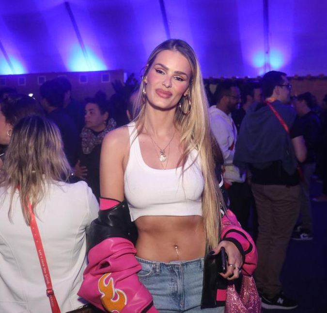 Yasmin Brunet foi barrada de espaço <I>VIP</i> do <I>Rock in Rio</i>