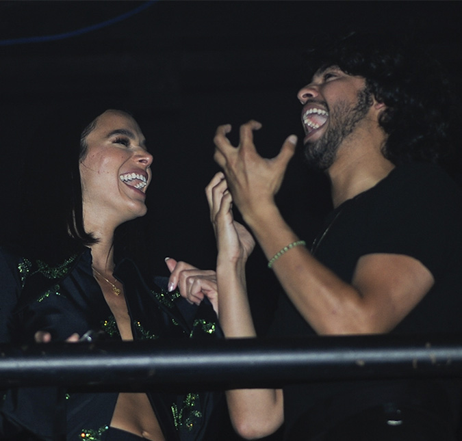 Xolo Maridueña brinca com Bruna Marquezine em vídeo de divulgação de <i>Cobra Kai</i>