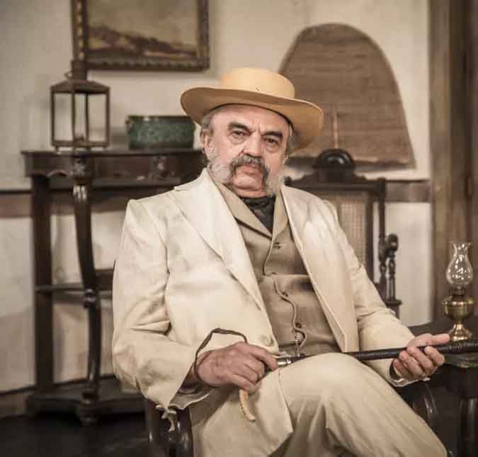 O ator possui uma carreira de mais de 40 anos na TV