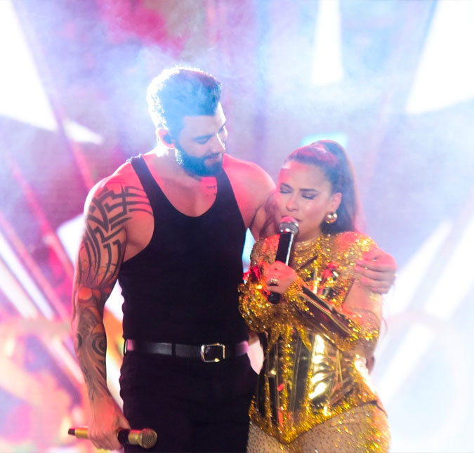 Após <i>show</i>, Simone Mendes usa redes sociais para agradecer Gusttavo Lima: <i>- É muito bom estar com pessoas que torcem por nós</i>