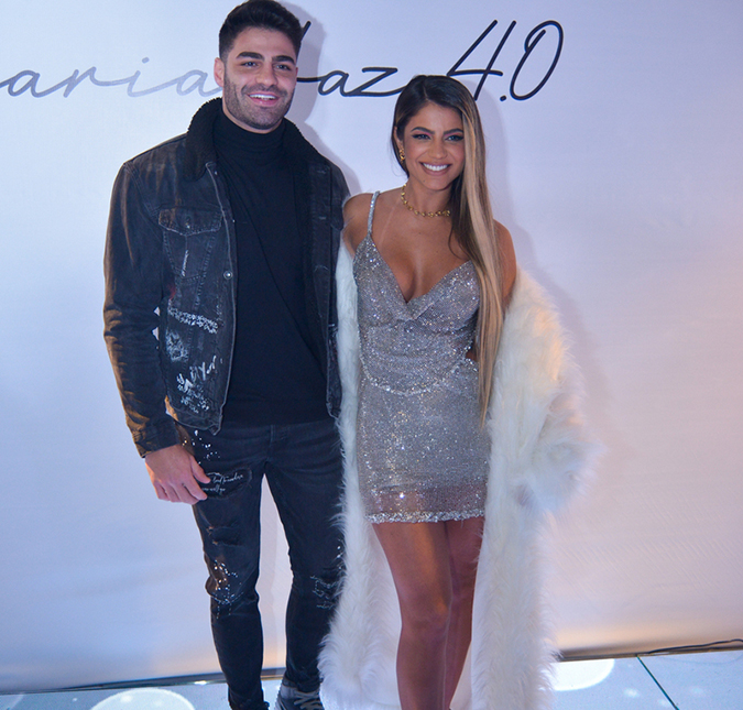 Hariany Almeida posa de biquíni em Mykonos após noivado com DJ Netto, veja!