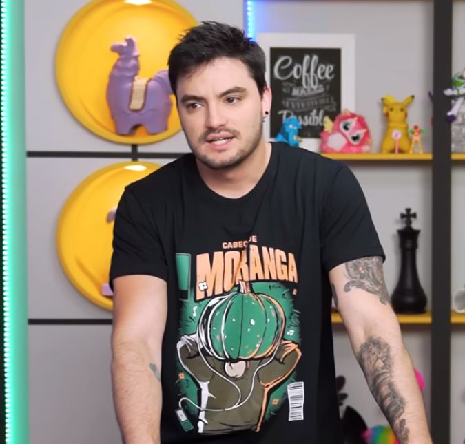 O YouTuber revelou que ficou por anos sem entrar no aplicativo e que agora não consegue nem logar mais