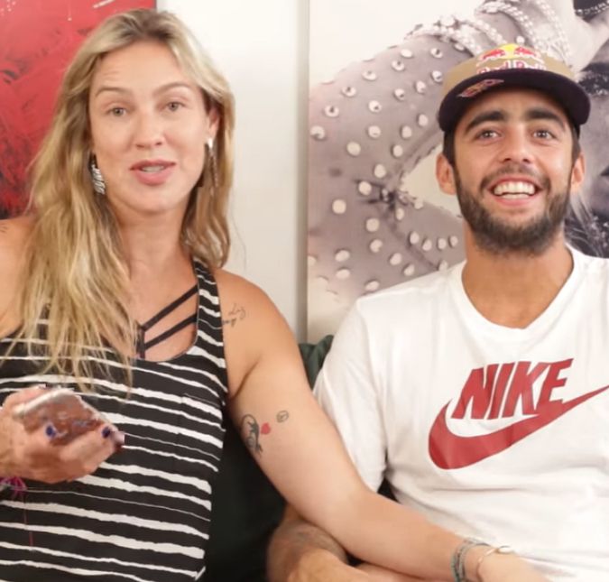 A atriz deu um depoimento para o documentário do ex marido