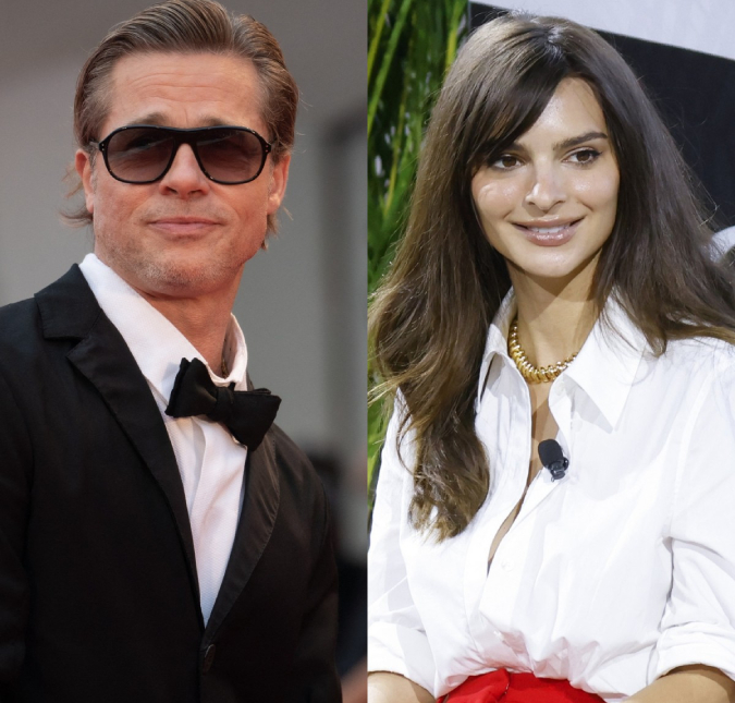 Brad Pitt e Emily Ratajkowski estão <i>passando muito tempo juntos</i>, diz revista