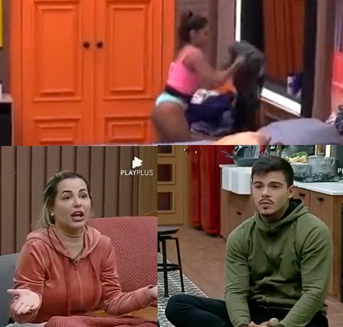 Deolane se irrita com Thomaz Costa e Ingrid Ohara joga fezes nas coisas de Vini. Saiba o que mais rolou nesta madrugada em <i>A Fazenda</i>!