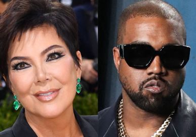 Kanye West coloca Kris Jenner em foto de perfil nas redes sociais