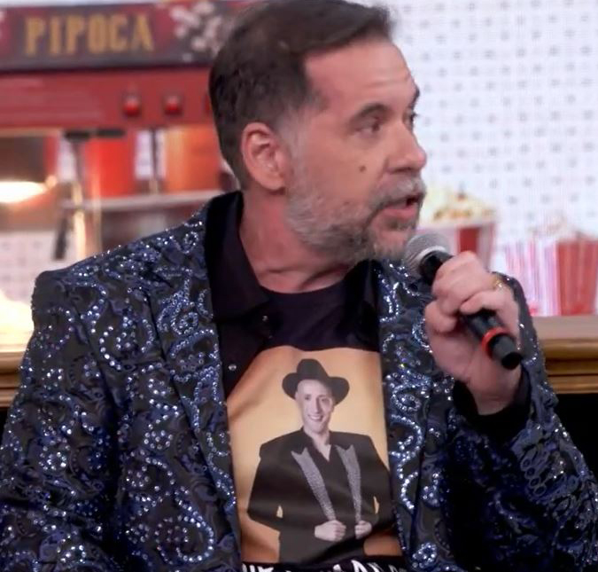 Leandro Hassum homenageia Paulo Gustavo e emociona Déa Lúcia