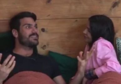 Clima tenso! Shayan Haghbin e Kerline Cardoso tem a primeira discussão em <i>A Fazenda 14</i>