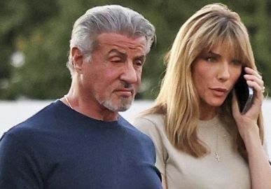 Sylvester Stallone prova que o casamento merece mais uma chance e é visto passeando com a esposa