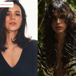 Cabelo liso ou ondulado? Veja as famosas com os dois tipos de look