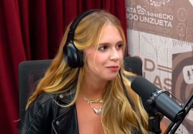 Após beber vinho, Isabella Scherer testa leite para ver se contém álcool: <i>- Dá peso na consciência</i>