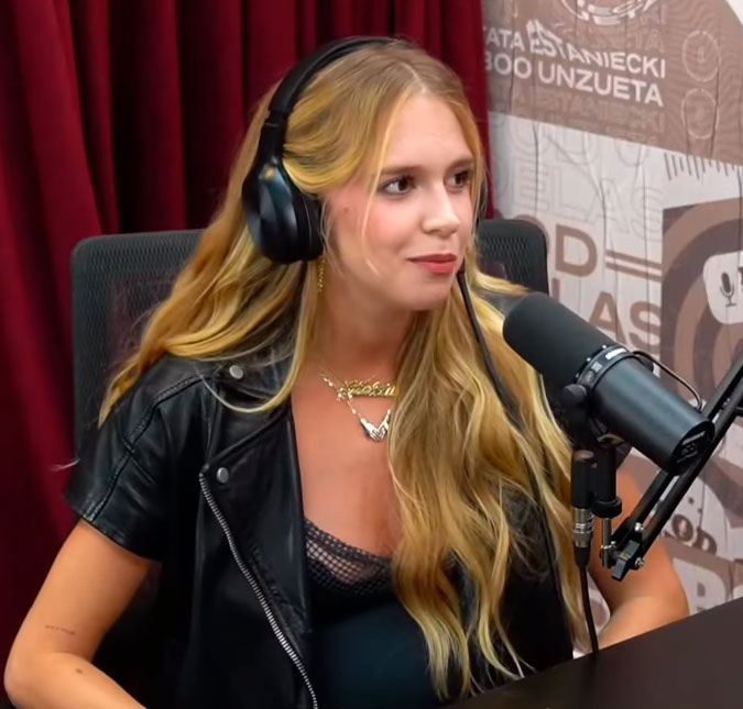 Após beber vinho, Isabella Scherer testa leite para ver se contém álcool: <i>- Dá peso na consciência</i>
