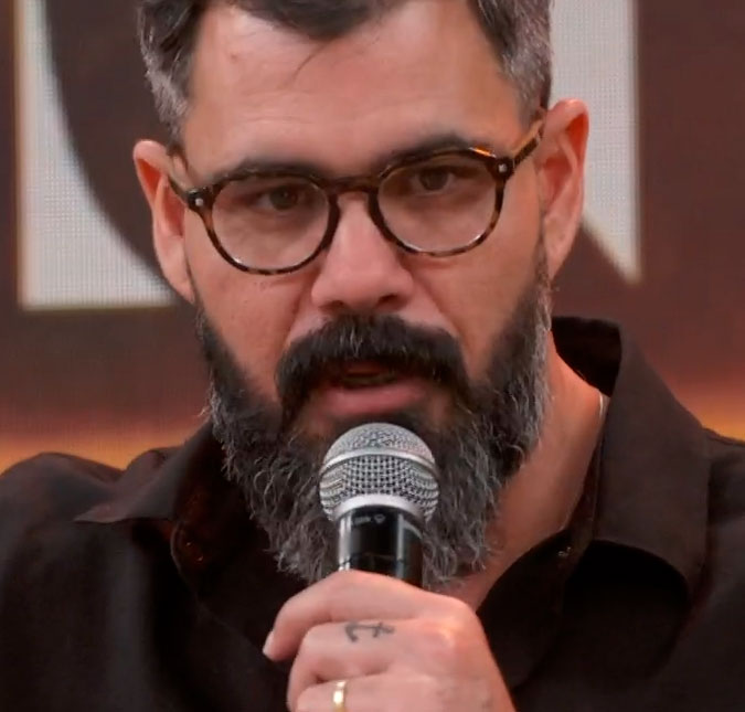Juliano Cazarré fala sobre jornada entre trabalho e cuidados de Maria Guilhermina: <i>- A sorte é que era uma novela que eu só tinha amigos amados</i>