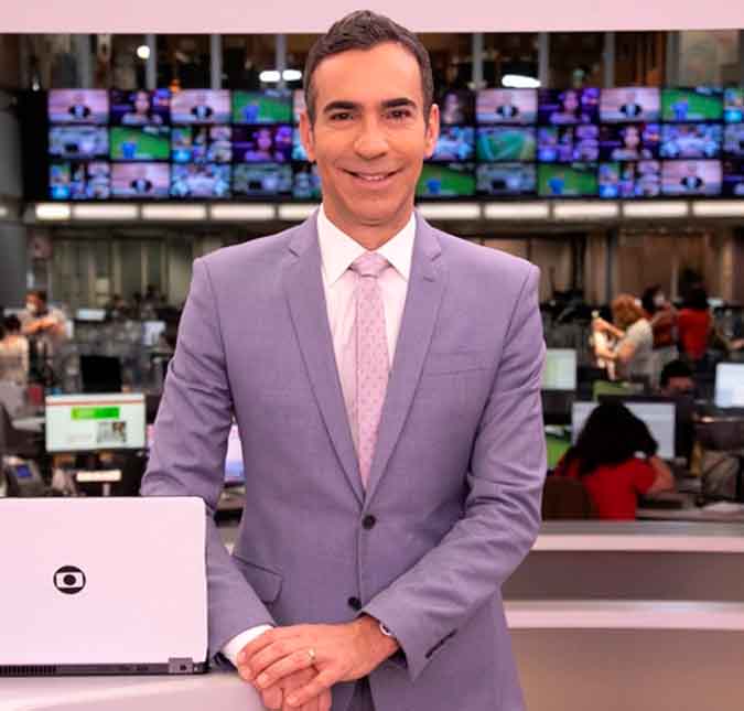 César Tralli faz declaração emocionante para mãe que morreu em acidente aéreo