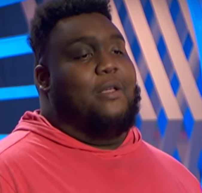 O artista foi homenageado pela equipe do programa