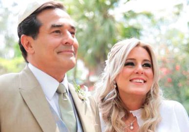 Após 11 anos de relacionamento, Luhanna e Luciano Szafir oficializam a união