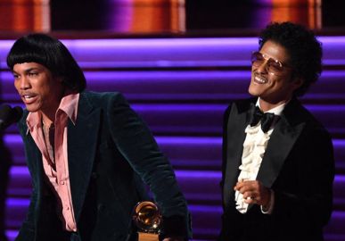 Bruno Mars e Anderson Paak se retiram do <i>Grammy</i> após ganharem quatro prêmios; leia o anúncio