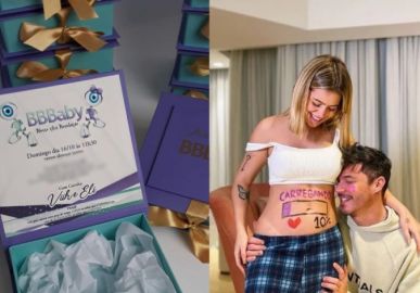 Viih Tube e Eliezer compartilham detalhes do chá revelação do filho: <i>Contagem regressiva</i>