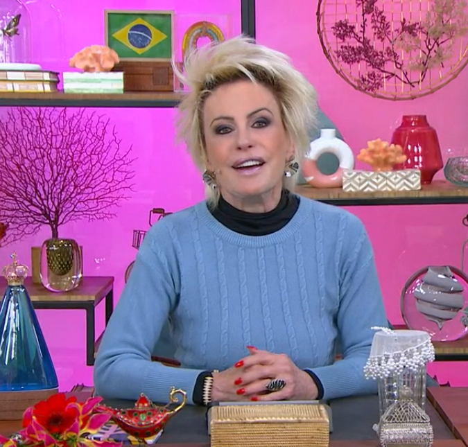 Ana Maria Braga agradece mensagens de aniversário do <I>Mais Você</I> e anuncia nova temporada de <I>Super Chefinhos</I>