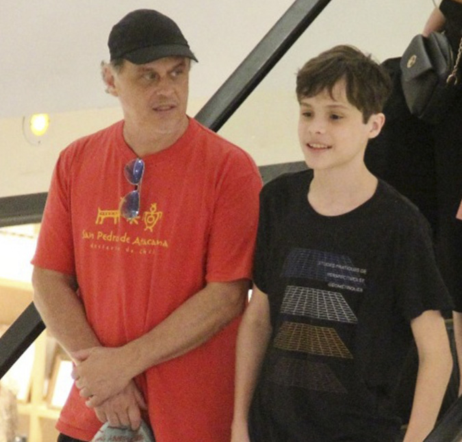 Ex-galã da <I>Globo</i>, Guilherme Fontes faz raríssima aparição ao lado de filho