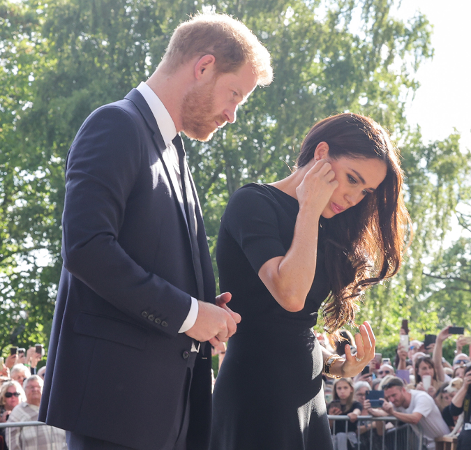 Príncipe Harry e Meghan Markle não teriam gostado da forma que foram tratados no funeral da Rainha Elizabeth II