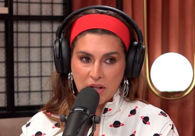 Fernanda Paes Leme chora e enfrenta período difícil com piora no quadro de saúde de cachorra: <I>Que dureza</i>