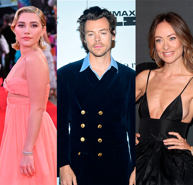 Harry Styles teria ficado com Florence Pugh antes de Olivia Wilde, o que causou atrito entre as duas, diz ex-babá da diretora