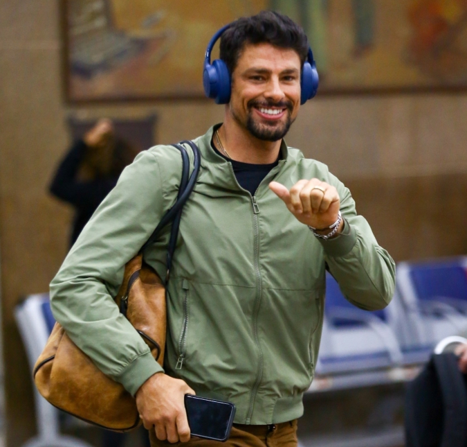 Após treino pesado, Cauã Reymond faz a temperatura subir nas redes sociais