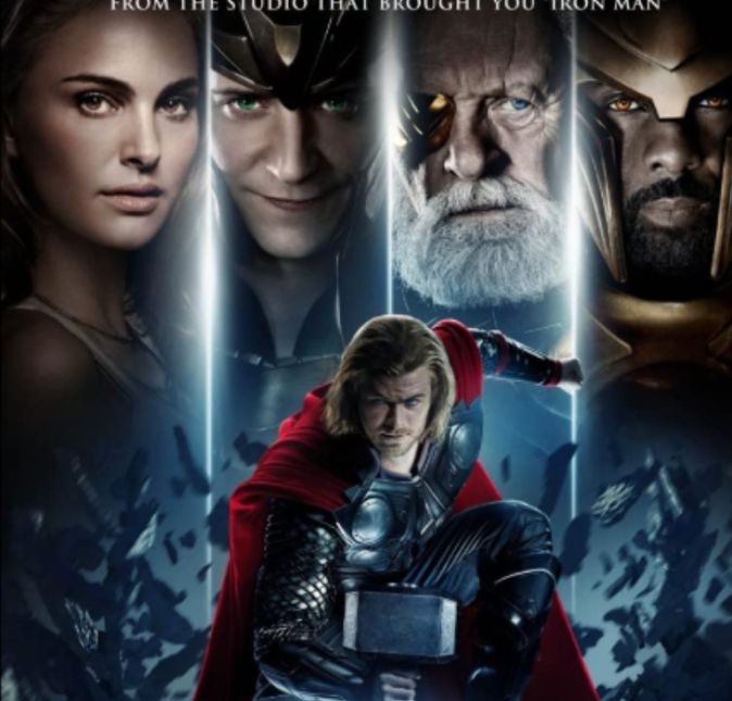 Em Thor, de 2011, conhecemos o deus nórdico de mesmo nome, interpretado por Chris Hemsworth. Junto com um dos vilões mais queridos do Universo Marvel, Loki, papel de Tom Hiddleston. Em Thor, de 2011, conhecemos o deus nórdico de mesmo nome, interpretado por Chris Hemsworth. Junto com um dos vilões mais queridos do Universo Marvel, Loki, papel de Tom Hiddleston.