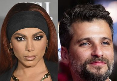 Bruno Gagliasso tem aulas de espanhol com Anitta antes de apresentar prêmio na Espanha