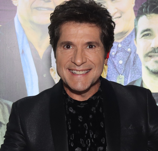 Daniel canta ao lado da filha caçula e reação da bebê encanta: <i>Não tem como não babar</i>