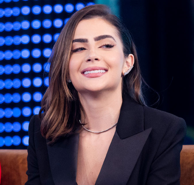 Jade Picon grava vinheta de fim de ano da <i>Globo</i> e comemora: <i>- Feliz demais</i>