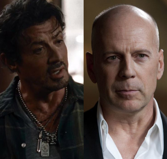 Sylvester Stallone diz que Bruce Willis está <i>passando por um período muito, muito difícil</i> e lamenta: <i>Triste</i>