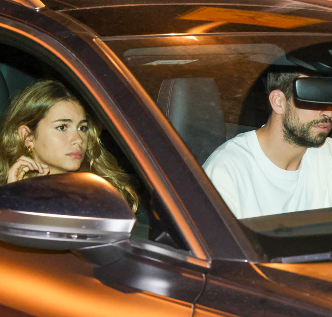 Após anunciar aposentadoria, Gerard Piqué é visto com a nova namorada