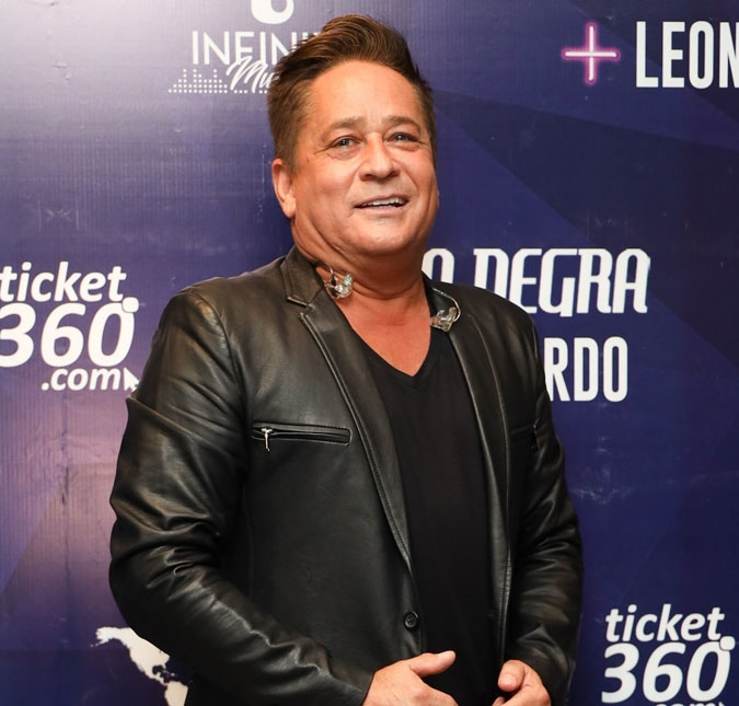 Leonardo faz surpresa e se declara para a esposa Poliana Rocha: <i>Te amo demais</i>