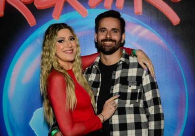 Dani Calabresa e Richard Neuman se casam e tem <i>show</i> de Luan Santana na festa