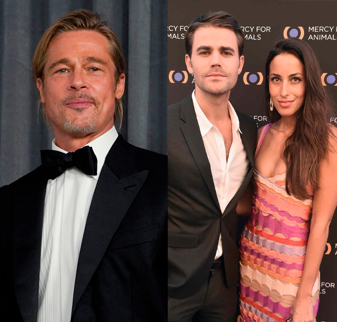 Brad Pitt é visto com ex-esposa de Paul Wesley e acende rumores de namoro