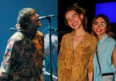 Di Ferrero, Anavitória e outros famosos marcam presença no <I>show</i> de Liam Gallagher em São Paulo