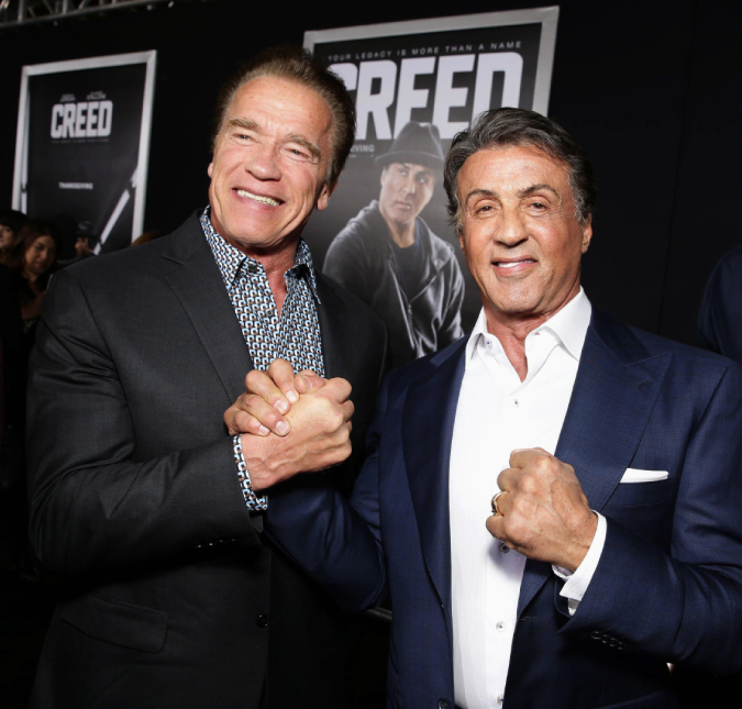 Sylvester Stallone admite que tinha rivalidade com Arnold Schwarzenegger nos anos 90
