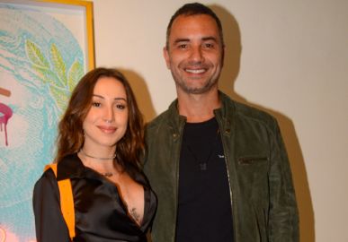 Marco Luque faz rara aparição ao lado da namorada durante evento do irmão de Giovanna Ewbank, veja!