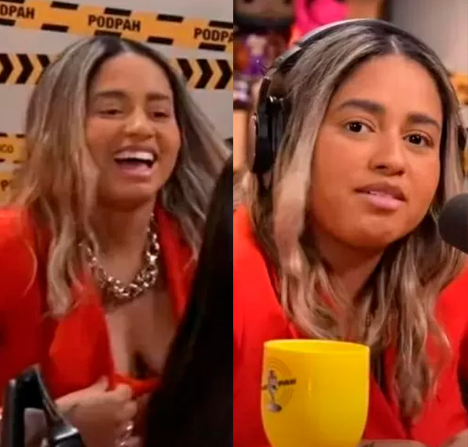 MC Loma entrega que fez simpatia com calcinha para conquistar namorado: <I>Fiz de coador e dei para ele tomar</i>