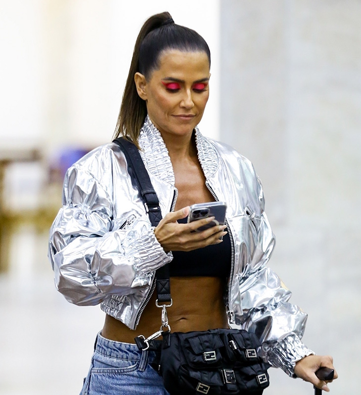 Deborah Secco arrasa na escolha do quarto <i>look</i> para comentar a Copa do Mundo 2022; veja!