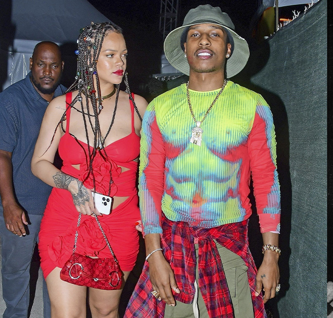 Rihanna e A$AP Rocky curtem <i>show</i> de <i>reggae</i> em Barbados