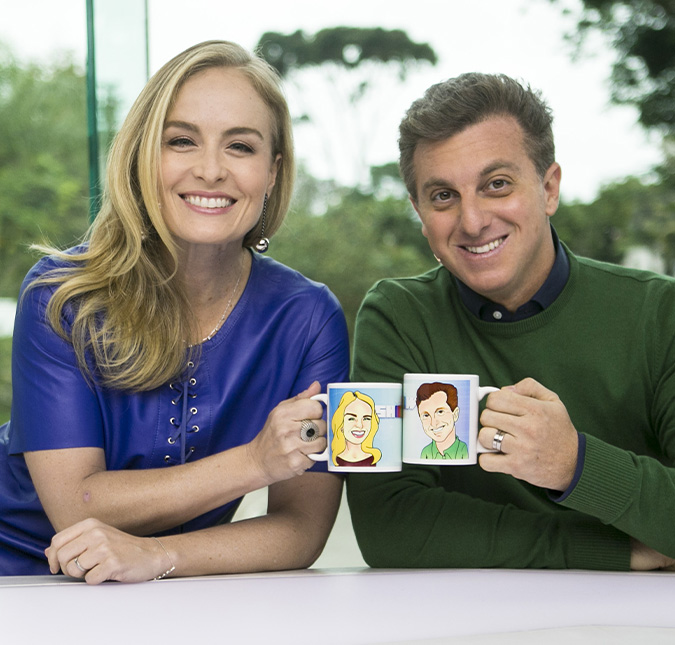 Completando 49 anos de idade, Angélica recebe homenagem de Luciano Huck
