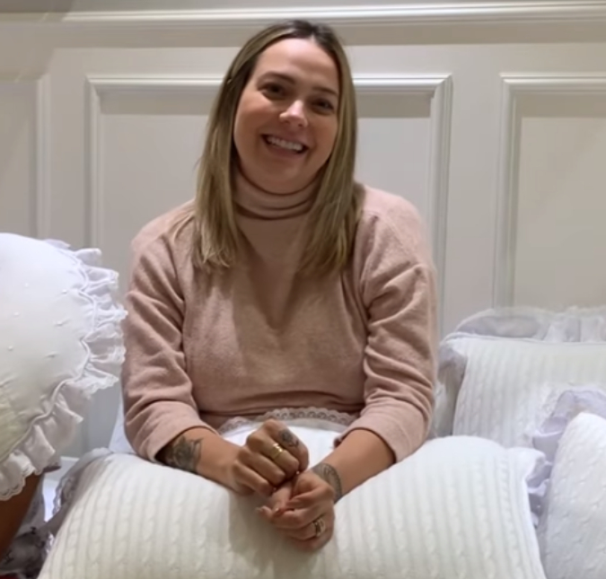 Carol Dantas comemora vitória do Brasil na Copa do Mundo do Qatar ao lado de Davi Lucca: <I>Nosso time sempre será Neymar FC</i>
