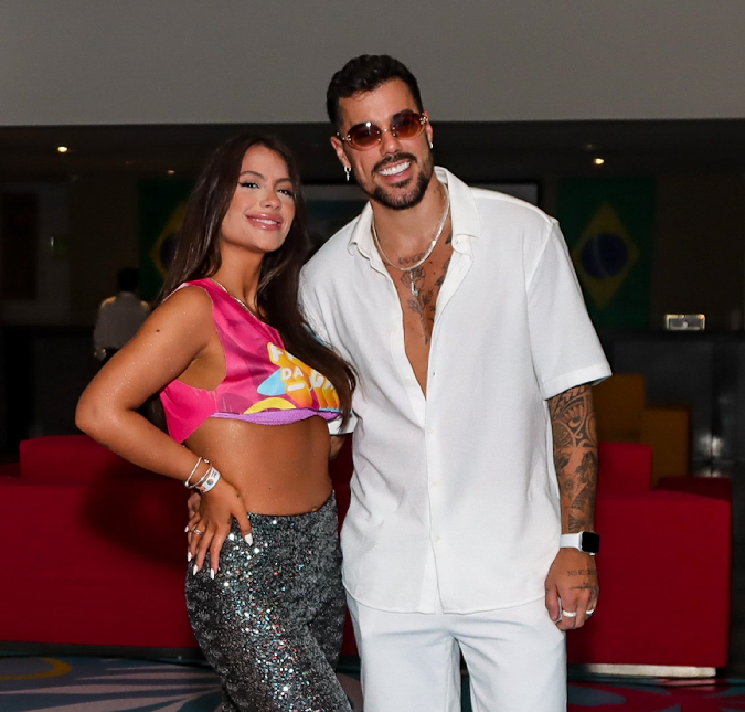 Esperando um bebê, Lipe Ribeiro e Andressa Castorino falam sobre chá revelação